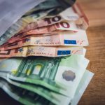 Envelop met geld (euros)